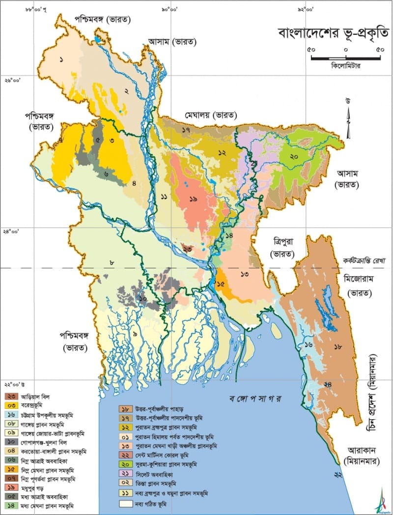 Bangladesh Physiography
